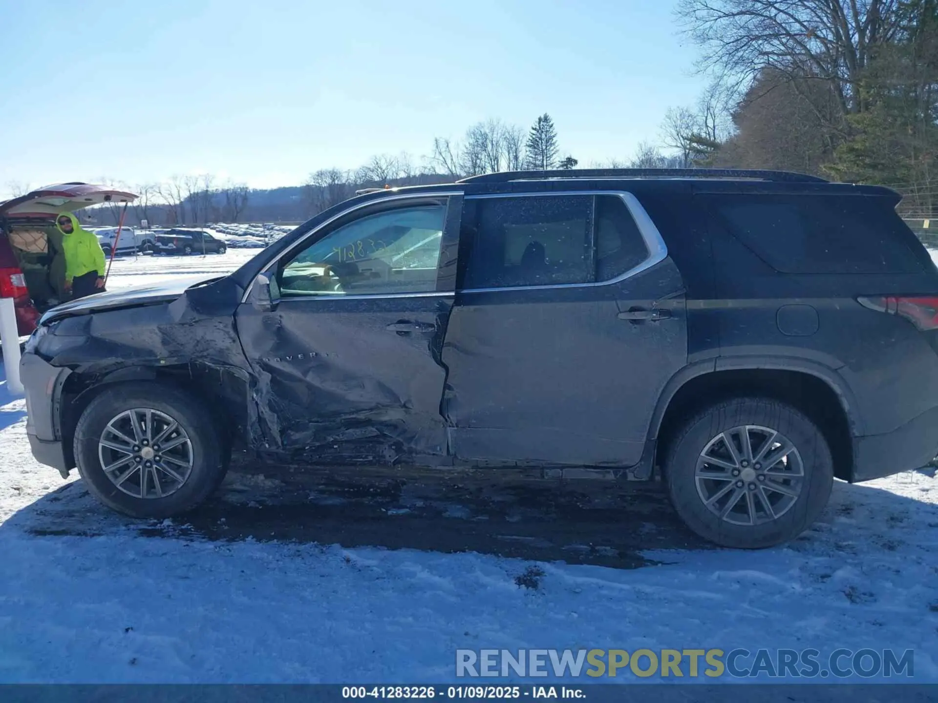 14 Photograph of a damaged car 1GNERGKW6PJ182496 CHEVROLET TRAVERSE 2023