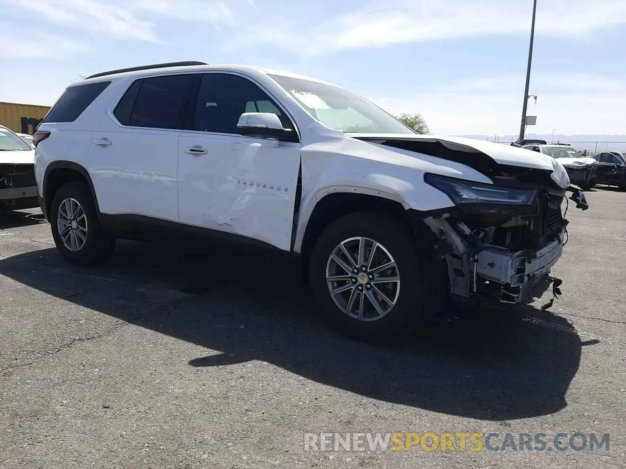 4 Фотография поврежденного автомобиля 1GNERGKW6PJ303351 CHEVROLET TRAVERSE 2023