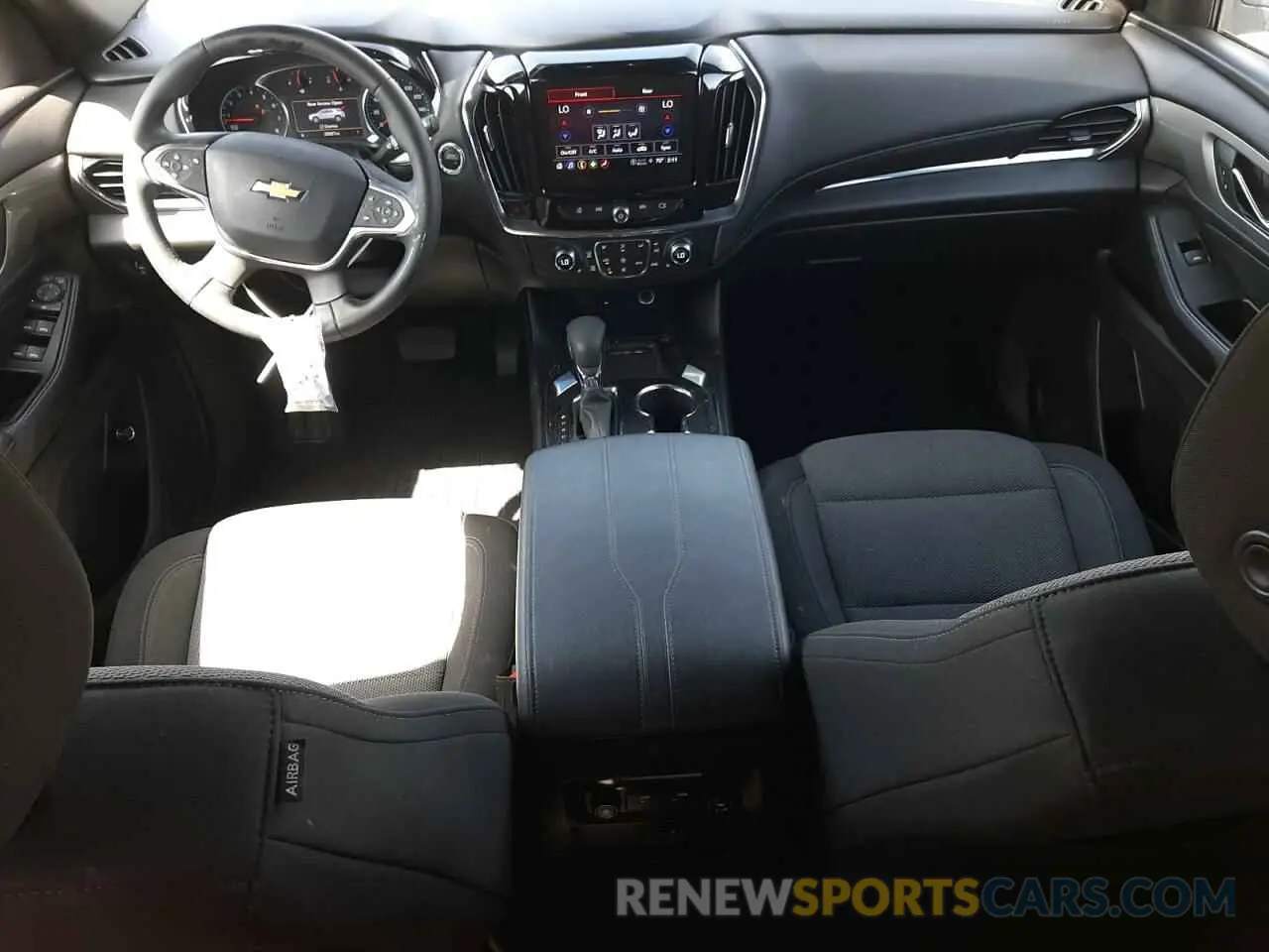 8 Фотография поврежденного автомобиля 1GNERGKW6PJ303351 CHEVROLET TRAVERSE 2023