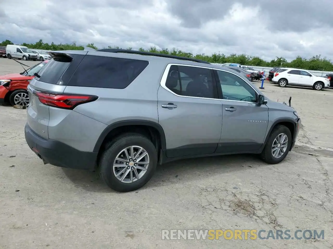 3 Photograph of a damaged car 1GNERGKW7PJ264043 CHEVROLET TRAVERSE 2023