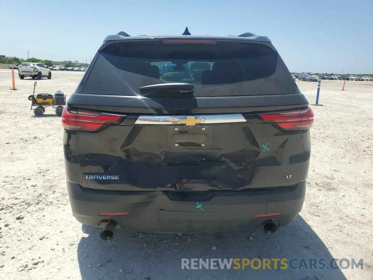 6 Фотография поврежденного автомобиля 1GNERGKW8PJ172729 CHEVROLET TRAVERSE 2023