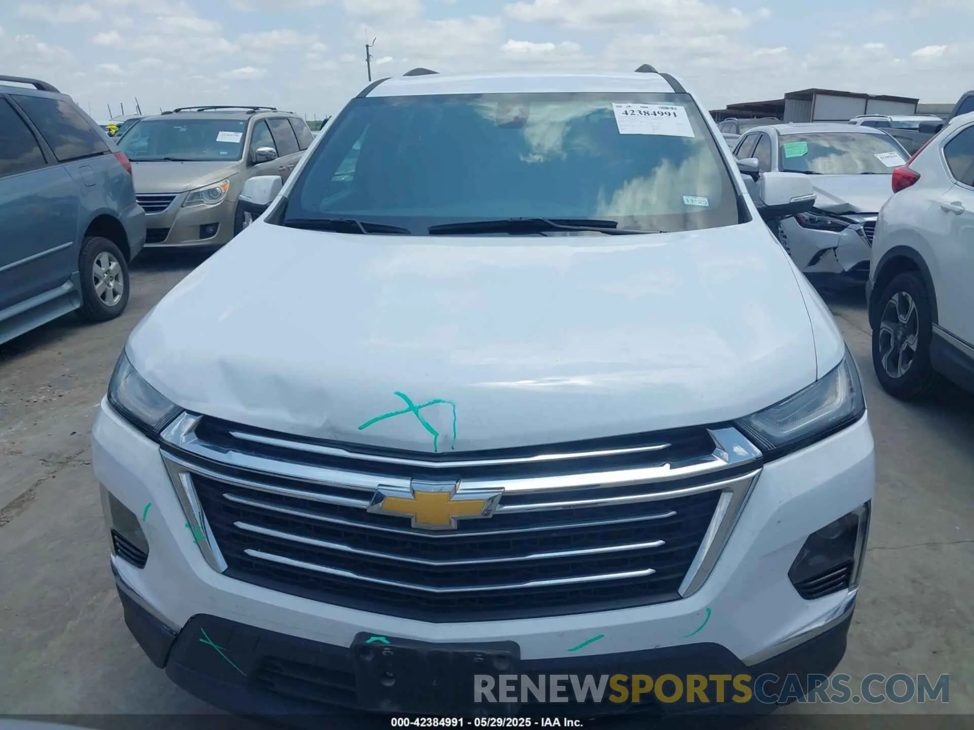 12 Фотография поврежденного автомобиля 1GNERGKW8PJ332415 CHEVROLET TRAVERSE 2023