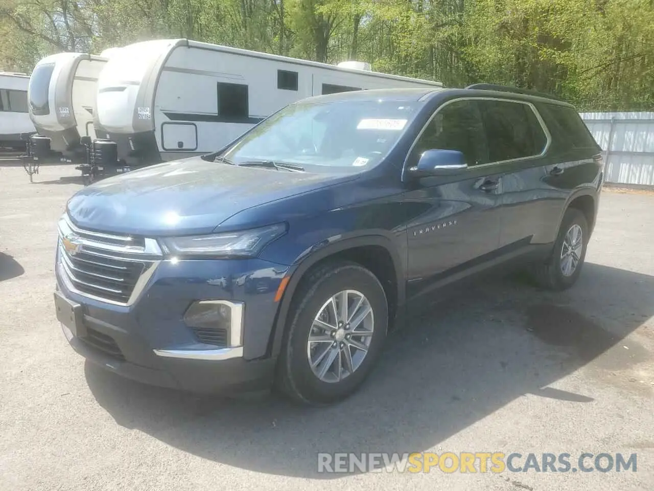 1 Photograph of a damaged car 1GNERGKWXPJ119711 CHEVROLET TRAVERSE 2023