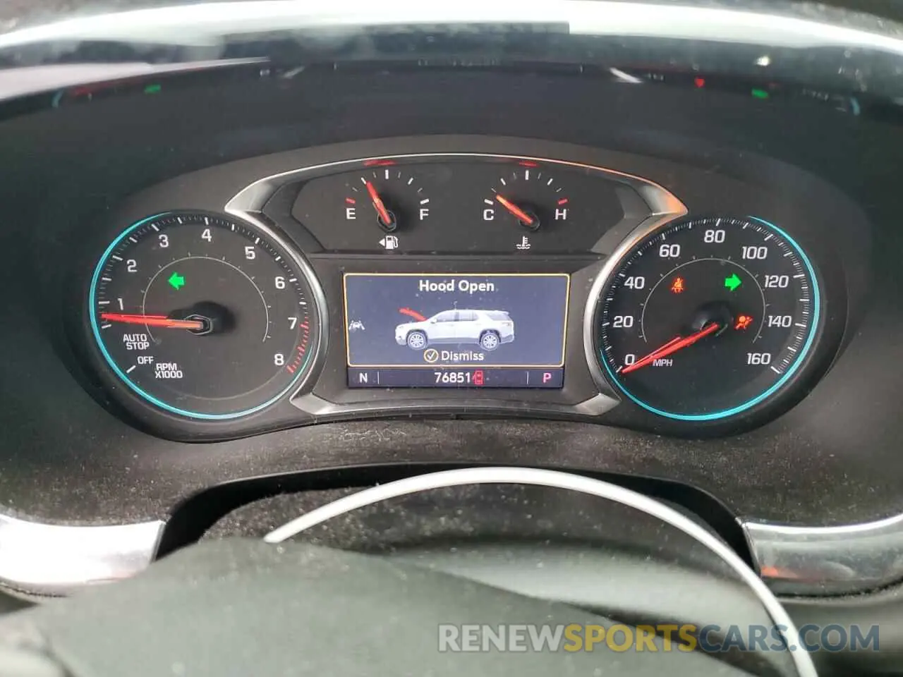 9 Фотография поврежденного автомобиля 1GNERGKWXPJ215841 CHEVROLET TRAVERSE 2023