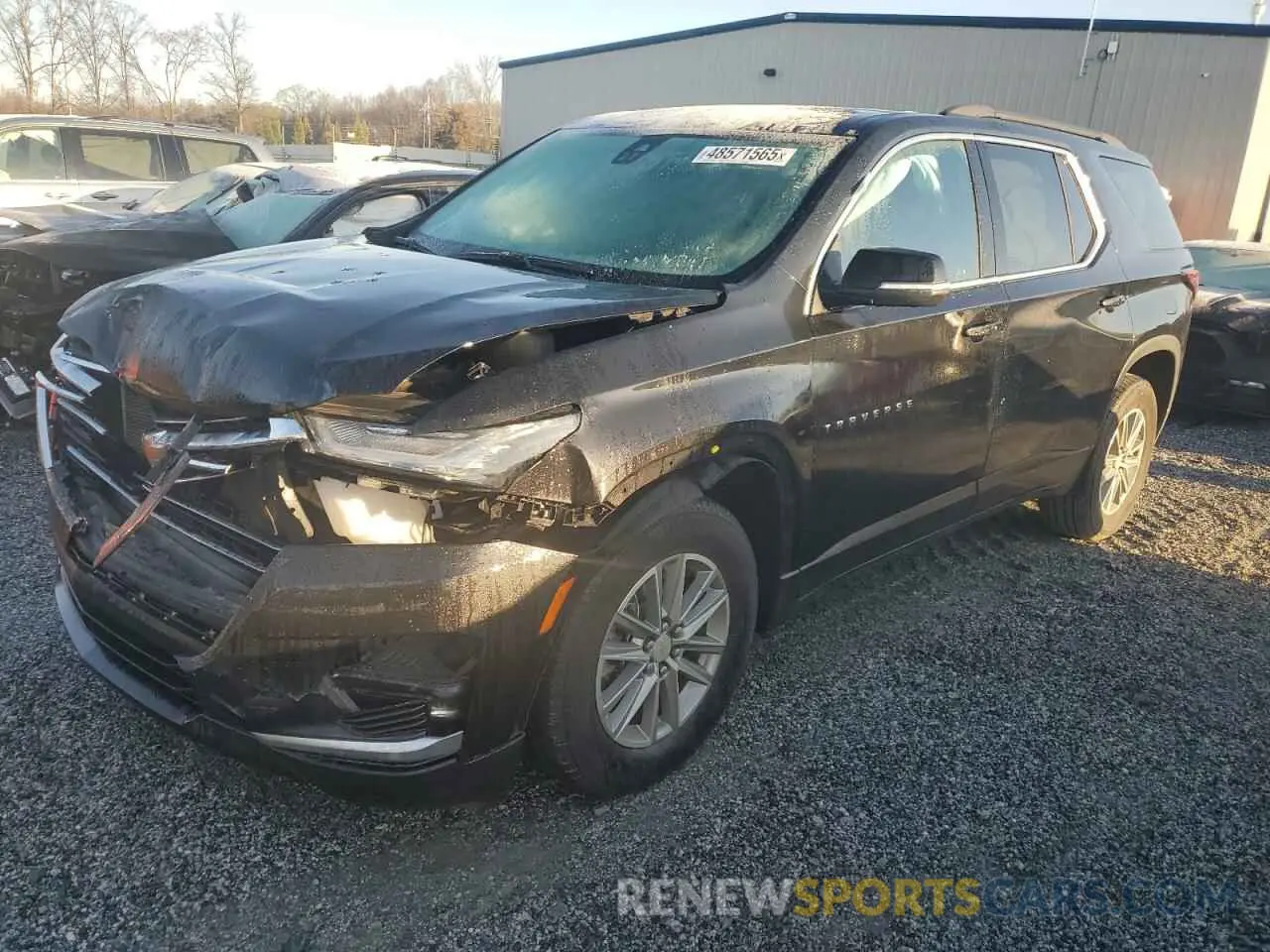 1 Фотография поврежденного автомобиля 1GNERGKWXPJ278454 CHEVROLET TRAVERSE 2023