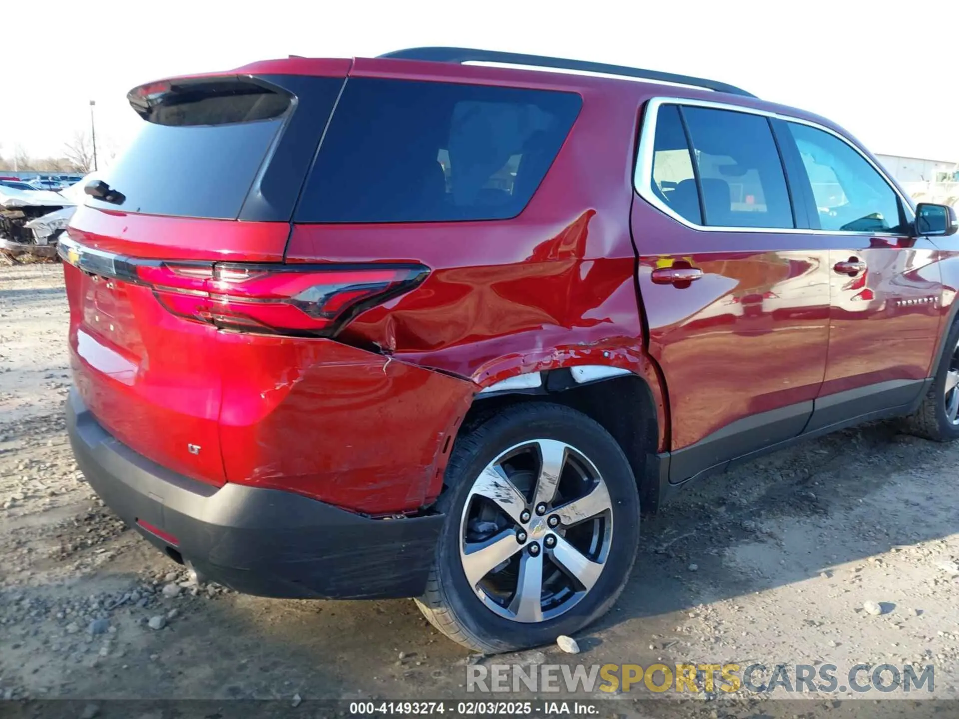 13 Photograph of a damaged car 1GNERHKW7PJ228732 CHEVROLET TRAVERSE 2023