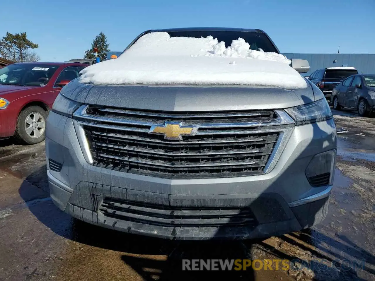 5 Фотография поврежденного автомобиля 1GNERHKW9PJ341386 CHEVROLET TRAVERSE 2023