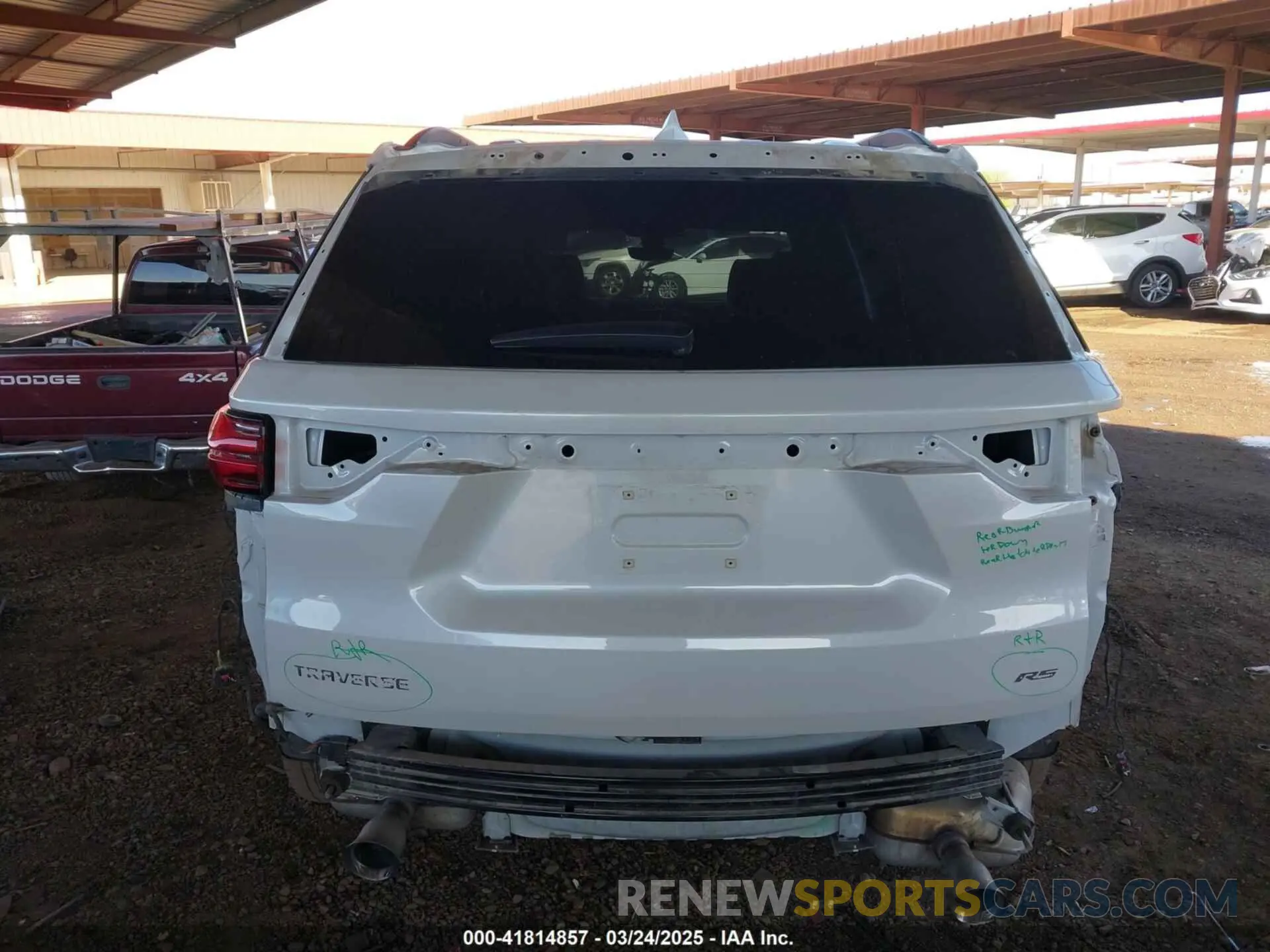 6 Фотография поврежденного автомобиля 1GNERJKW7PJ230813 CHEVROLET TRAVERSE 2023