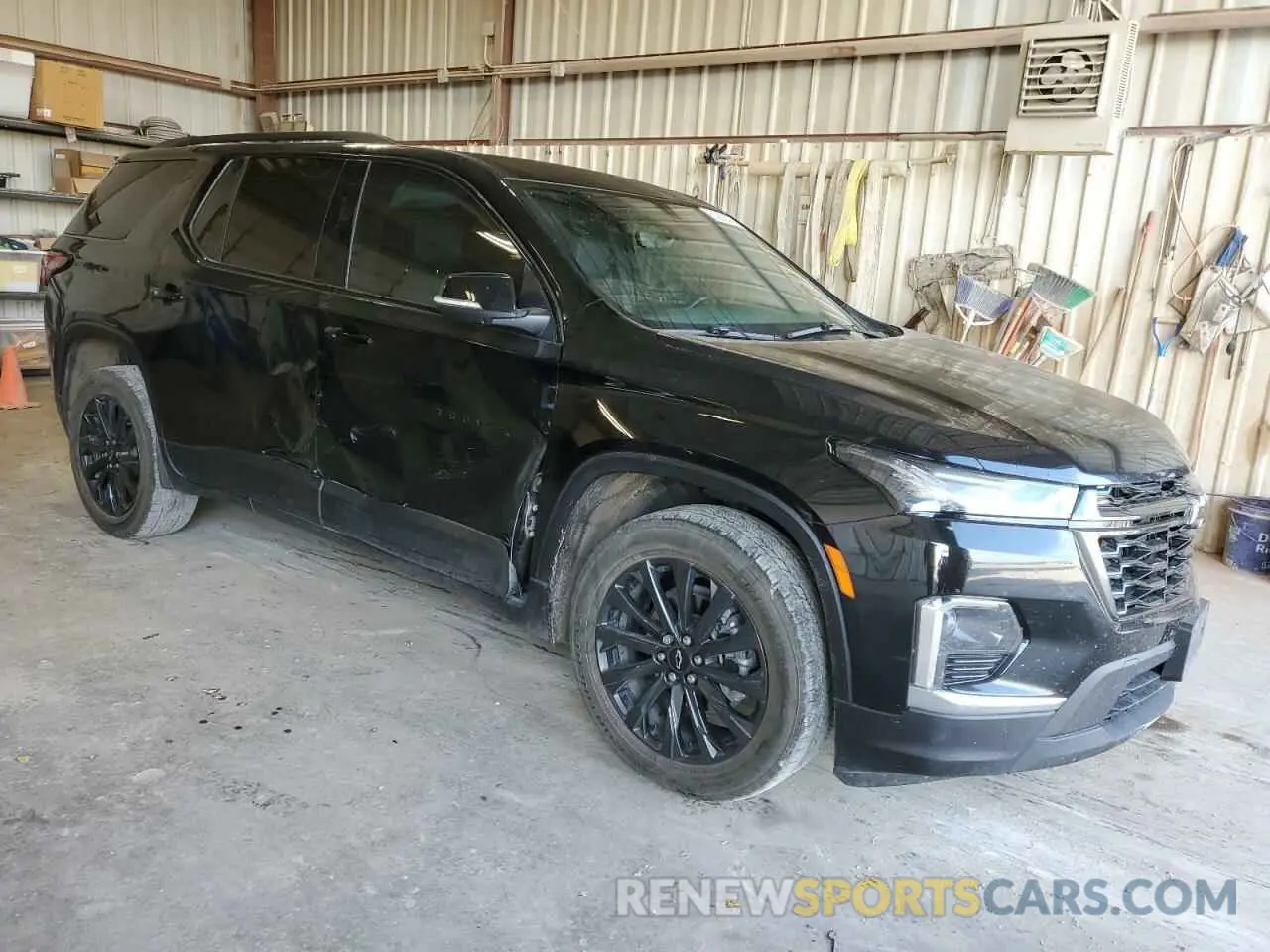 4 Photograph of a damaged car 1GNERJKW8PJ127965 CHEVROLET TRAVERSE 2023