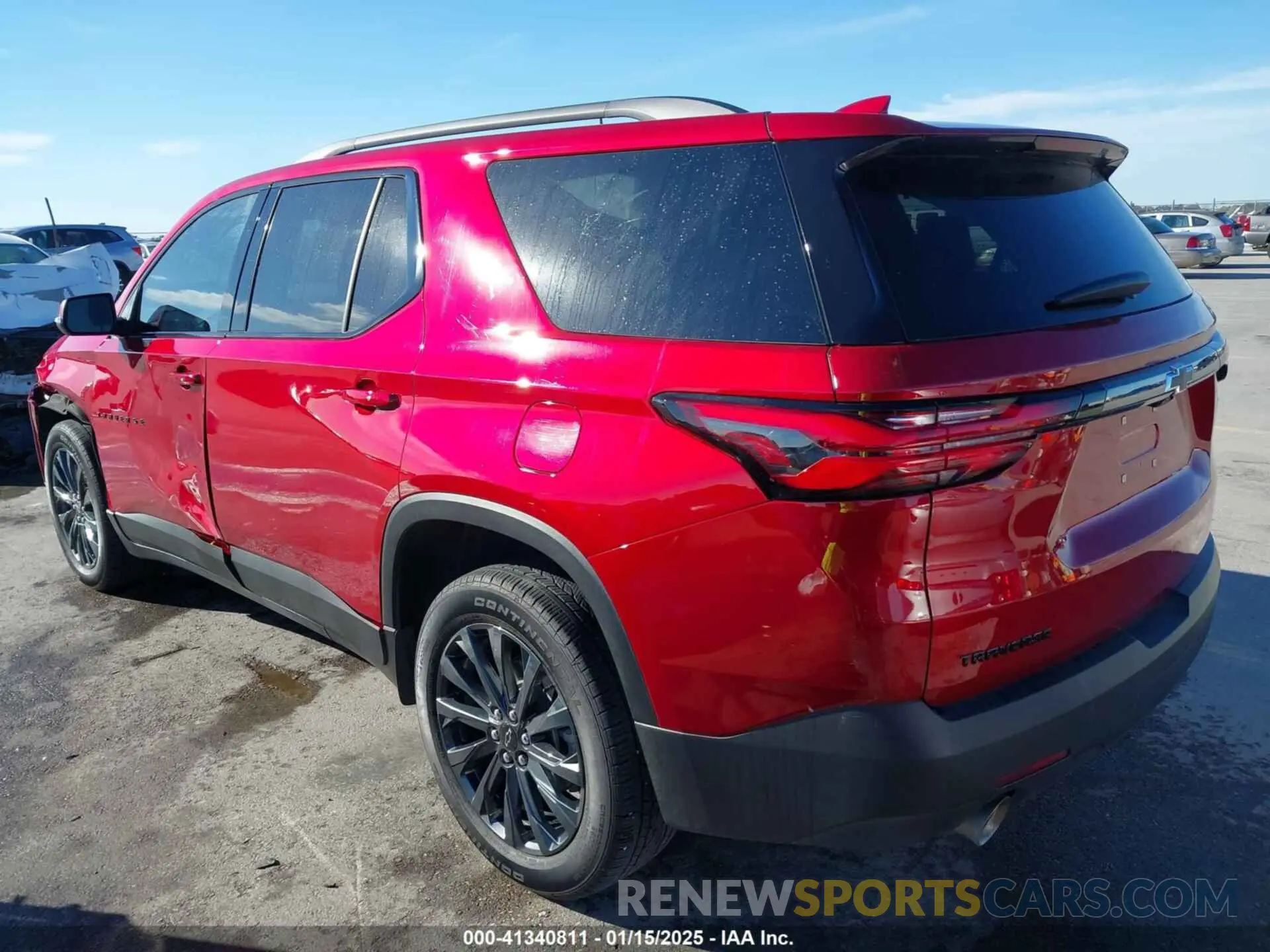 3 Photograph of a damaged car 1GNERJKW9PJ335871 CHEVROLET TRAVERSE 2023