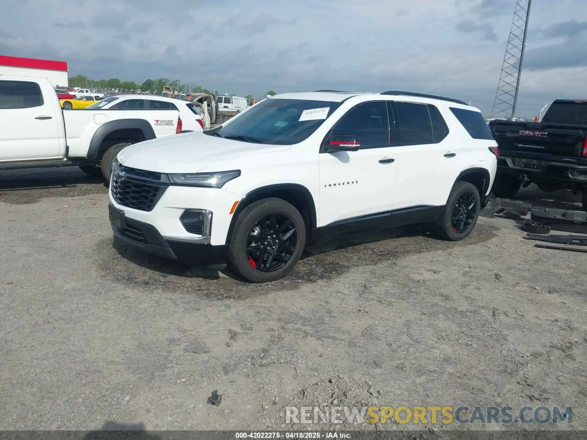 2 Photograph of a damaged car 1GNERKKW1PJ301414 CHEVROLET TRAVERSE 2023