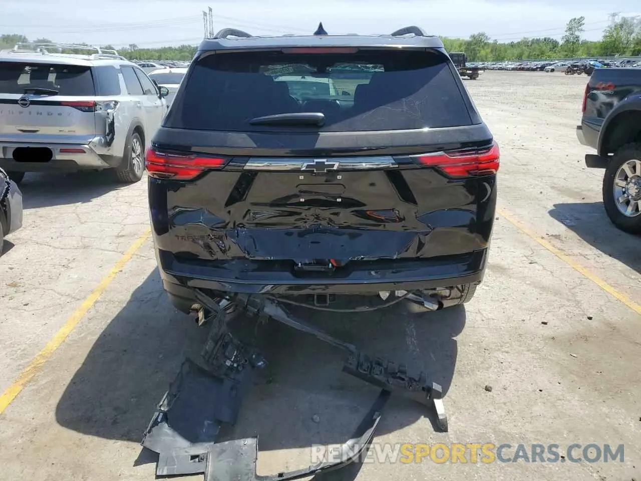 6 Photograph of a damaged car 1GNERKKW7PJ191520 CHEVROLET TRAVERSE 2023