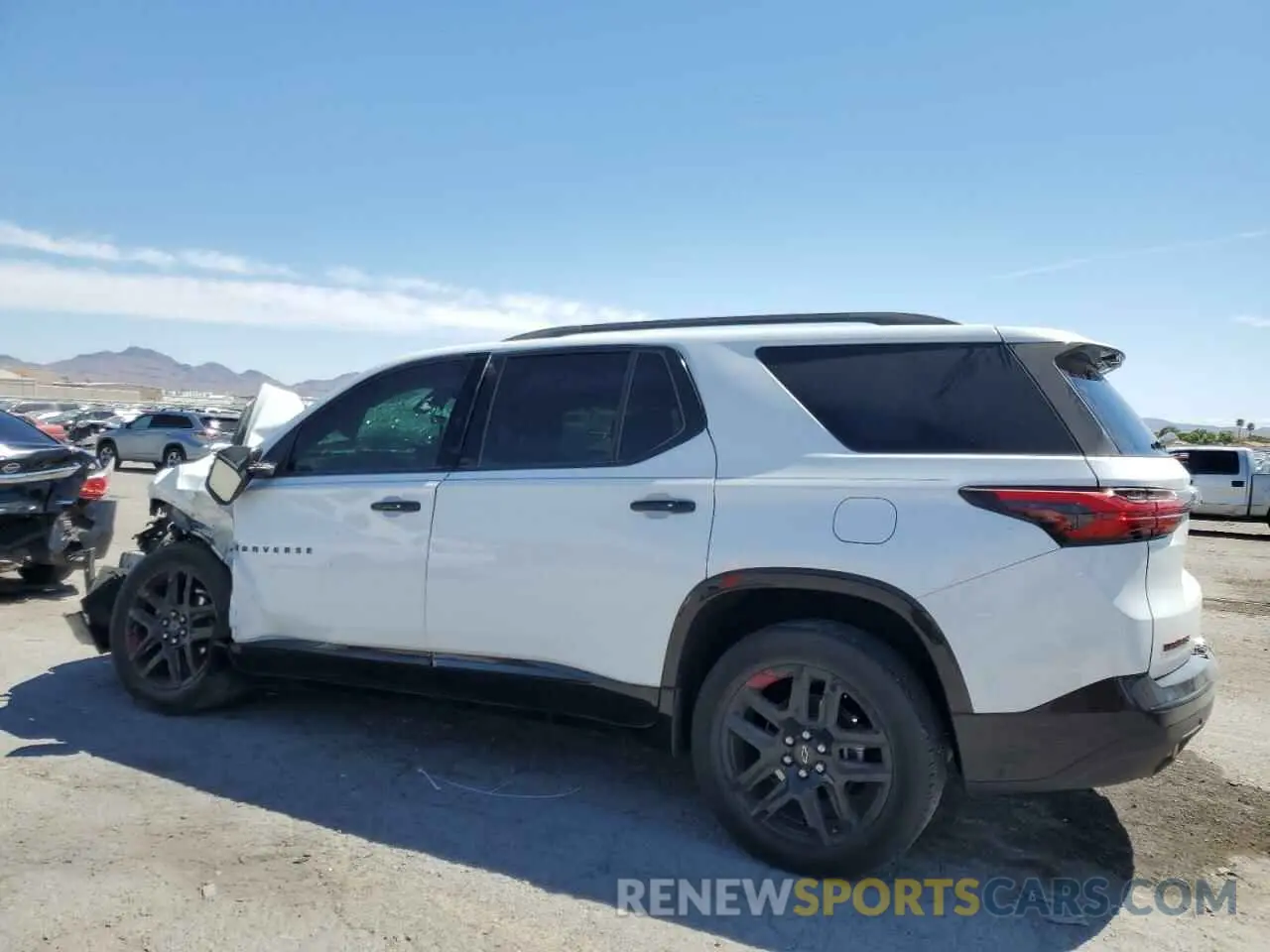 2 Photograph of a damaged car 1GNERKKW7PJ198337 CHEVROLET TRAVERSE 2023