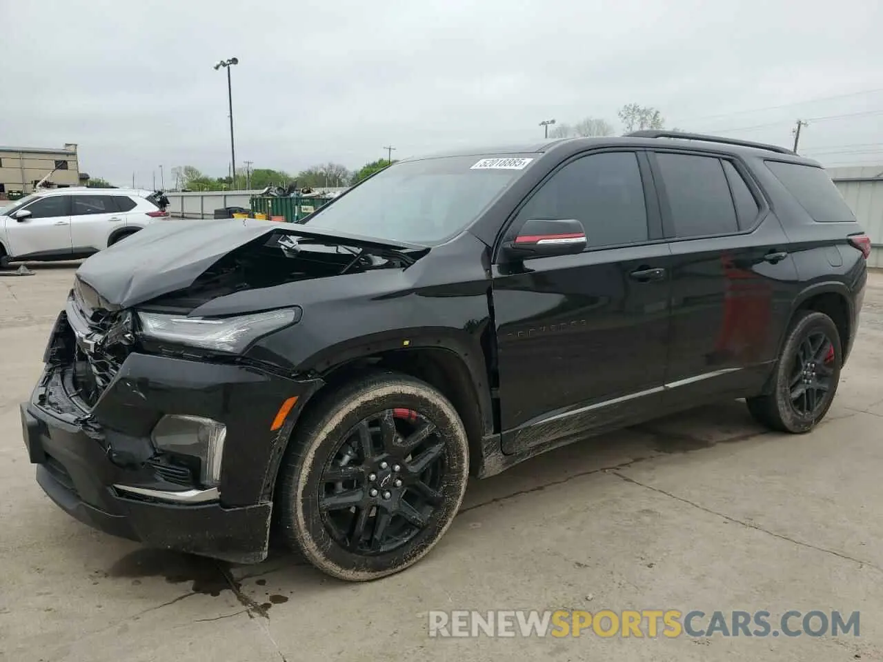 1 Photograph of a damaged car 1GNERKKW8PJ324172 CHEVROLET TRAVERSE 2023