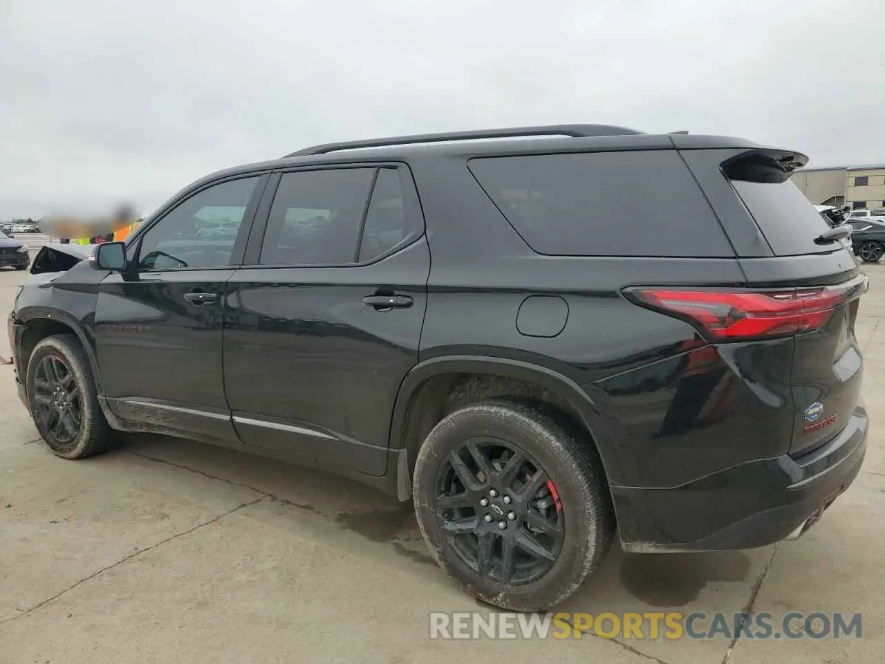 2 Photograph of a damaged car 1GNERKKW8PJ324172 CHEVROLET TRAVERSE 2023