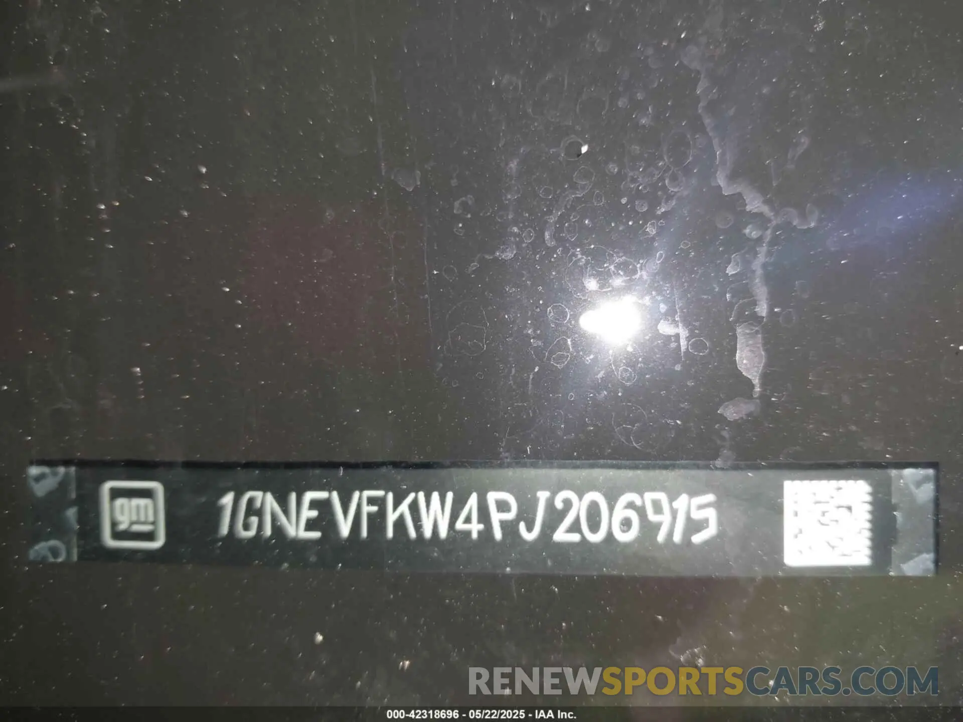 17 Photograph of a damaged car 1GNEVFKW4PJ206915 CHEVROLET TRAVERSE 2023