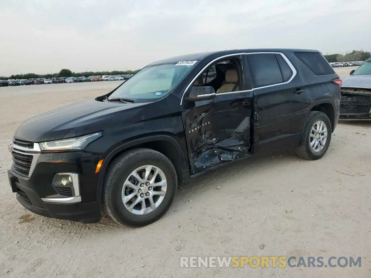 1 Фотография поврежденного автомобиля 1GNEVFKW7PJ334503 CHEVROLET TRAVERSE 2023