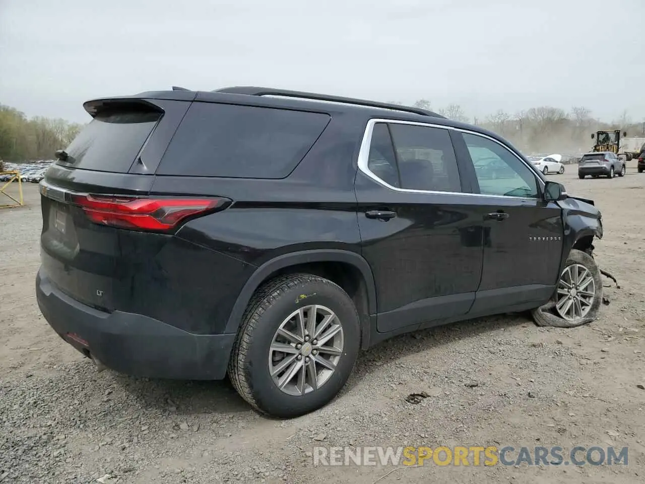 3 Photograph of a damaged car 1GNEVGKW2PJ237263 CHEVROLET TRAVERSE 2023
