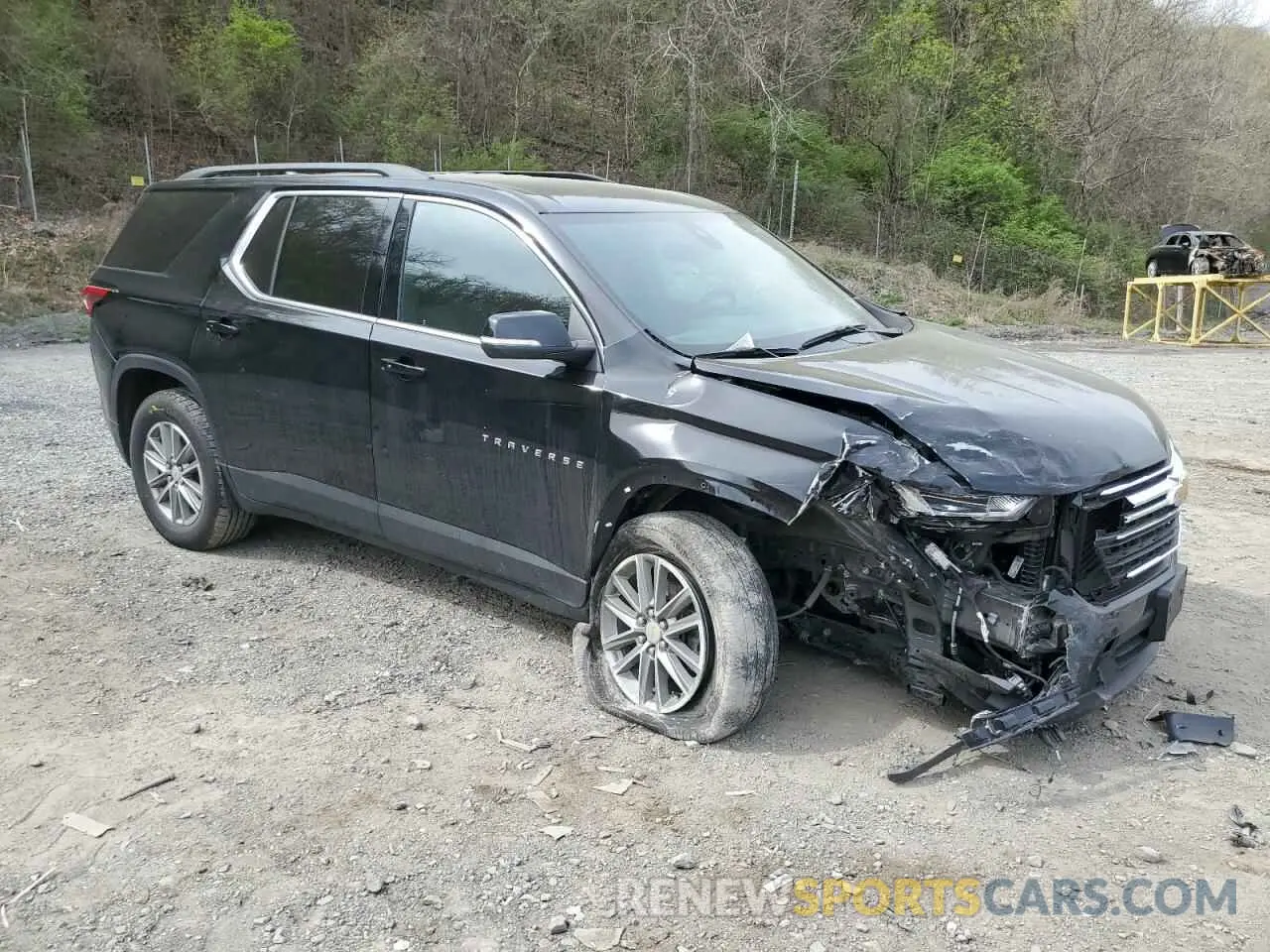 4 Photograph of a damaged car 1GNEVGKW2PJ237263 CHEVROLET TRAVERSE 2023