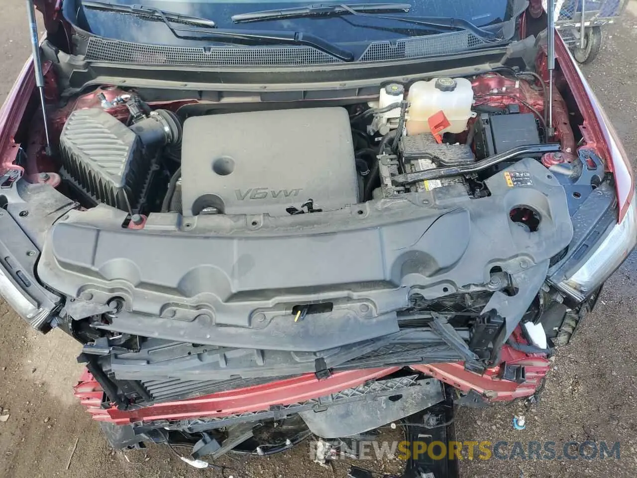 13 Photograph of a damaged car 1GNEVGKW2PJ340957 CHEVROLET TRAVERSE 2023