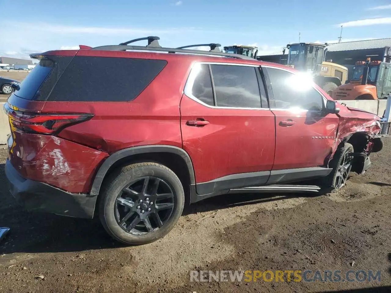 3 Photograph of a damaged car 1GNEVGKW2PJ340957 CHEVROLET TRAVERSE 2023