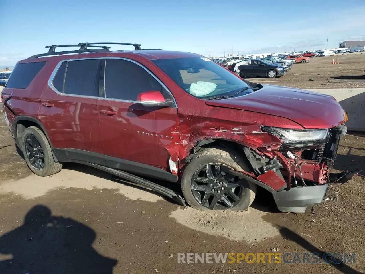 4 Photograph of a damaged car 1GNEVGKW2PJ340957 CHEVROLET TRAVERSE 2023