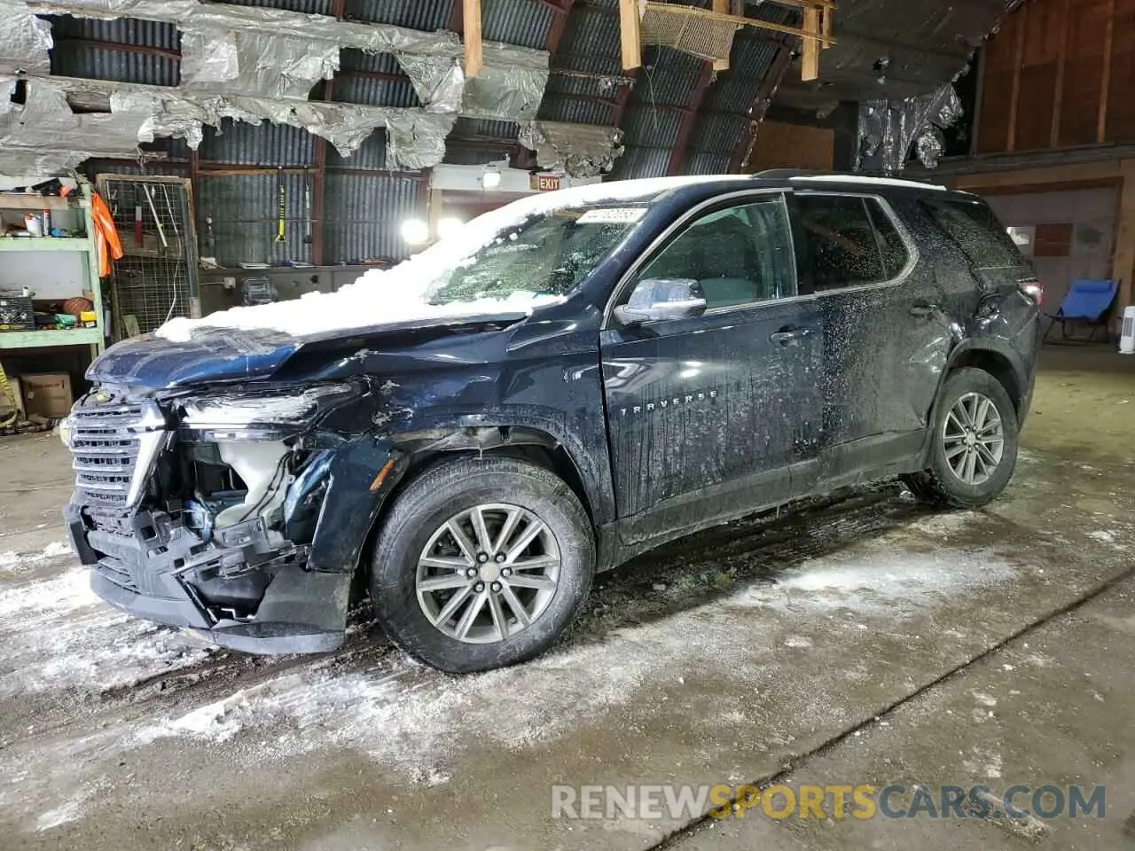 1 Фотография поврежденного автомобиля 1GNEVGKW4PJ106996 CHEVROLET TRAVERSE 2023