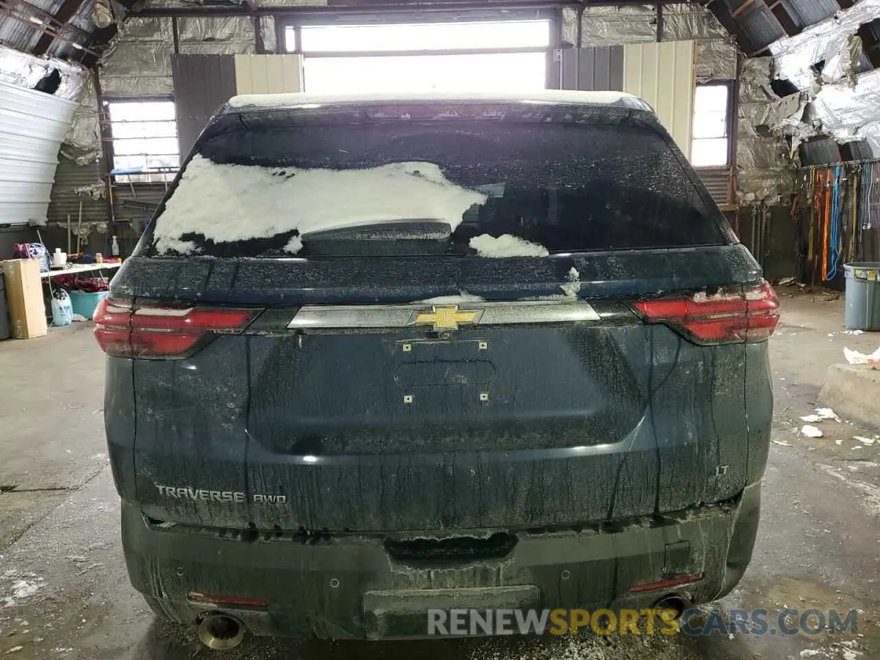 6 Фотография поврежденного автомобиля 1GNEVGKW4PJ106996 CHEVROLET TRAVERSE 2023