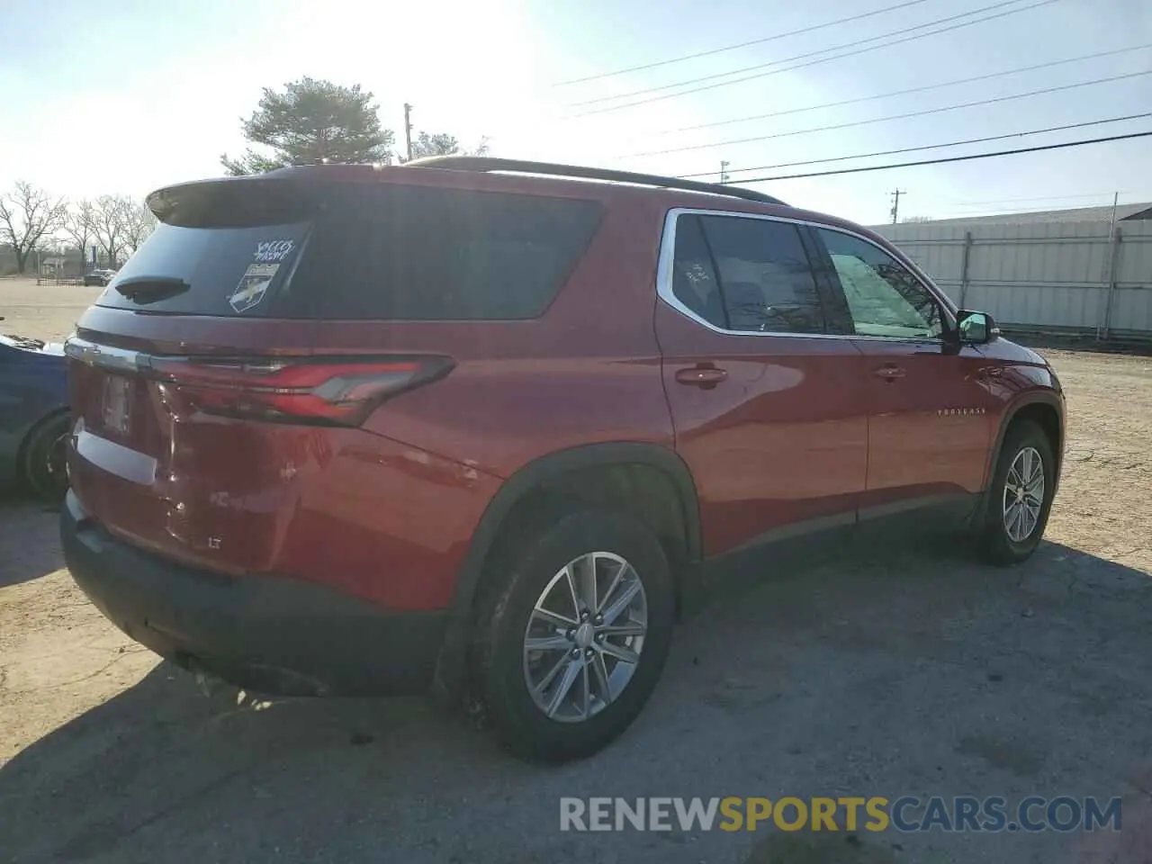3 Фотография поврежденного автомобиля 1GNEVGKW6PJ147694 CHEVROLET TRAVERSE 2023