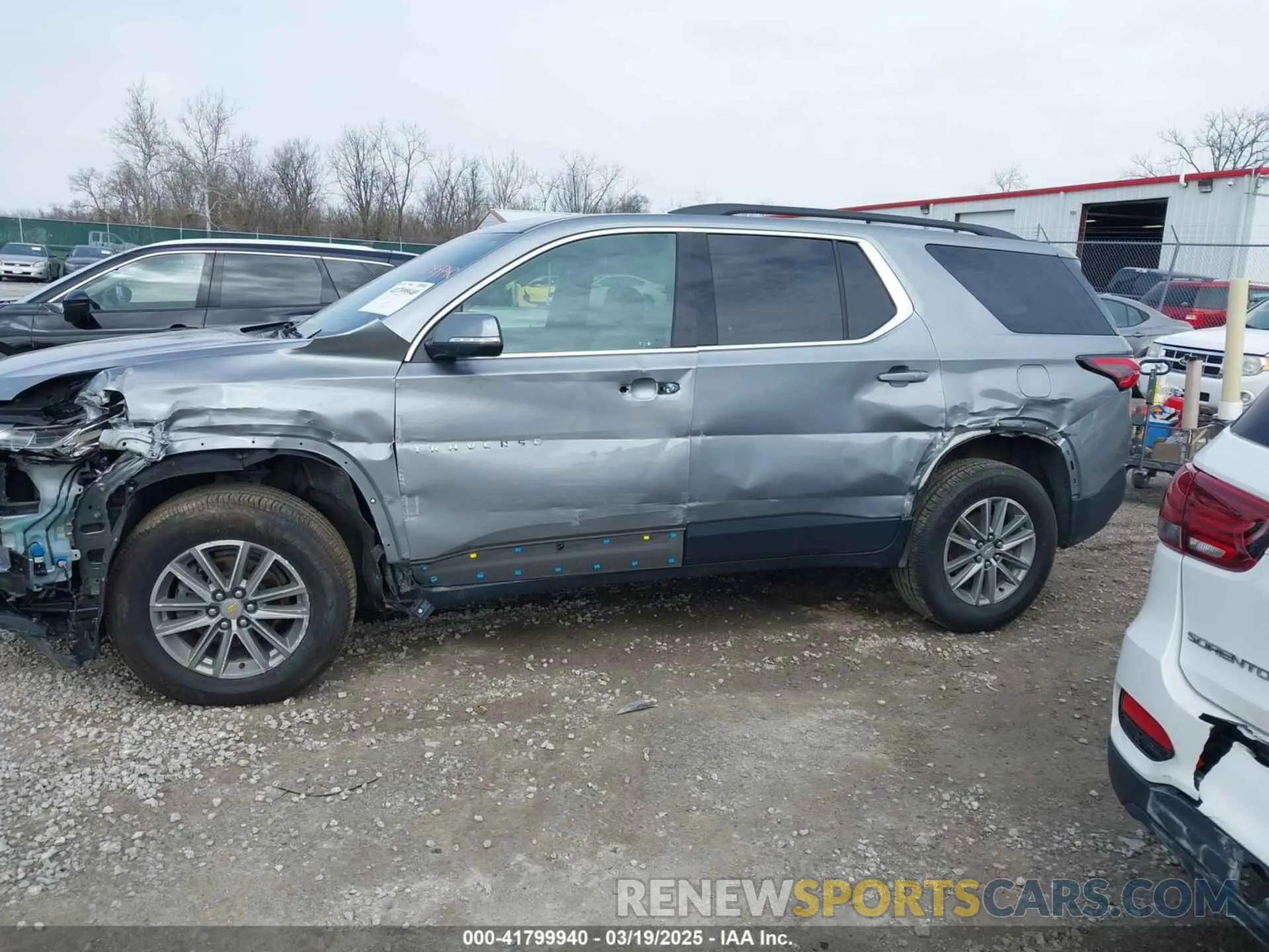 14 Фотография поврежденного автомобиля 1GNEVGKW7PJ242071 CHEVROLET TRAVERSE 2023
