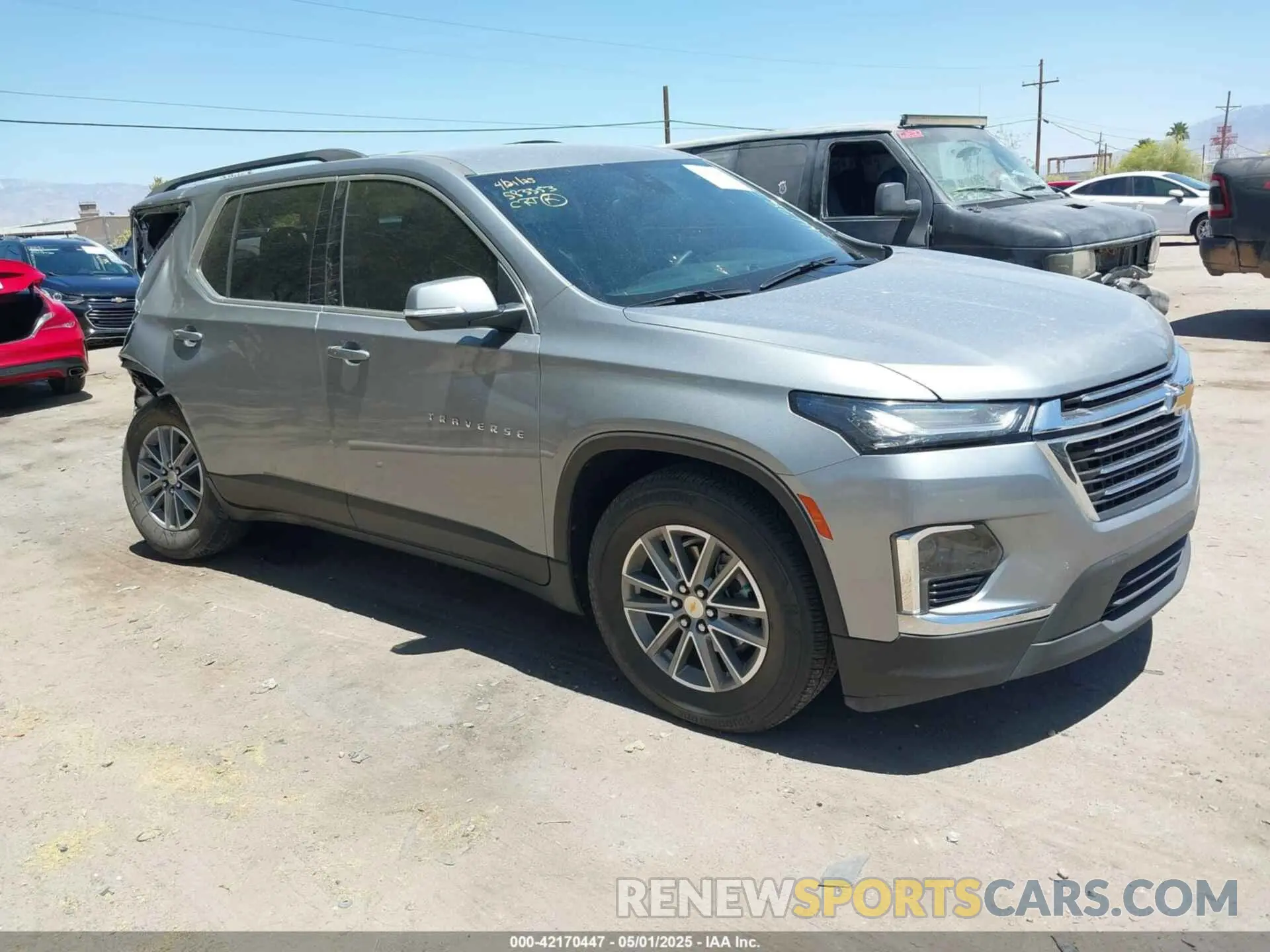 1 Фотография поврежденного автомобиля 1GNEVGKWXPJ274982 CHEVROLET TRAVERSE 2023