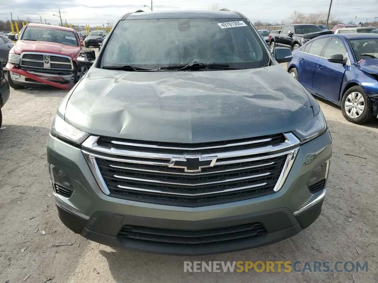 5 Photograph of a damaged car 1GNEVHKW1PJ169690 CHEVROLET TRAVERSE 2023