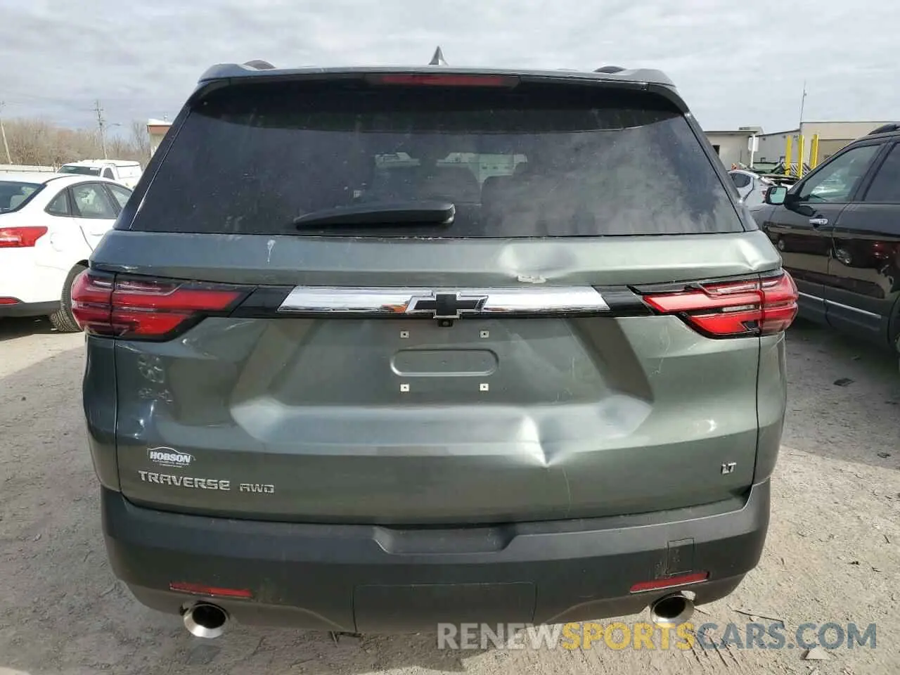 6 Photograph of a damaged car 1GNEVHKW1PJ169690 CHEVROLET TRAVERSE 2023