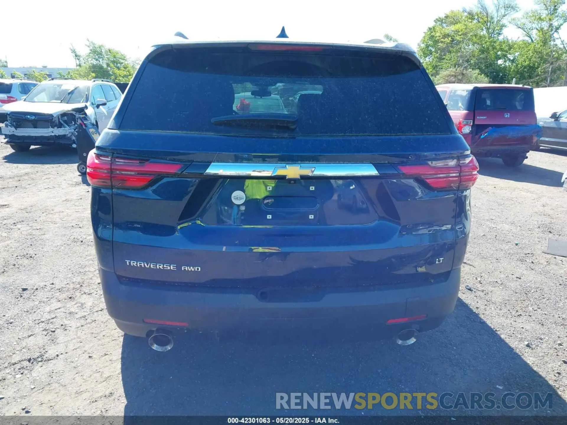 16 Фотография поврежденного автомобиля 1GNEVHKW1PJ232125 CHEVROLET TRAVERSE 2023
