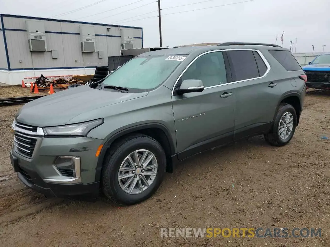1 Photograph of a damaged car 1GNEVHKW2PJ123866 CHEVROLET TRAVERSE 2023