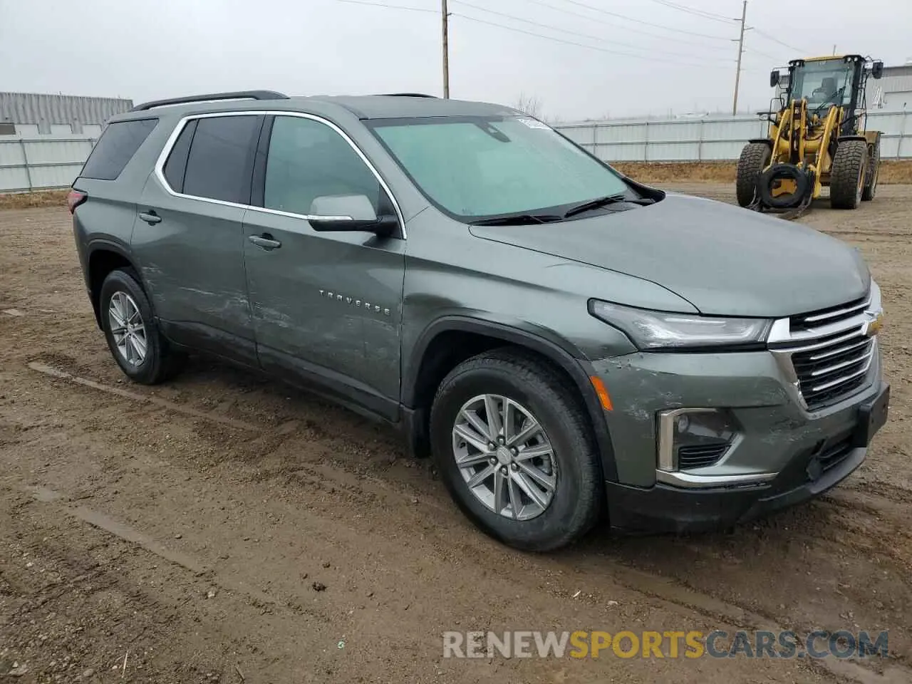 4 Photograph of a damaged car 1GNEVHKW2PJ123866 CHEVROLET TRAVERSE 2023
