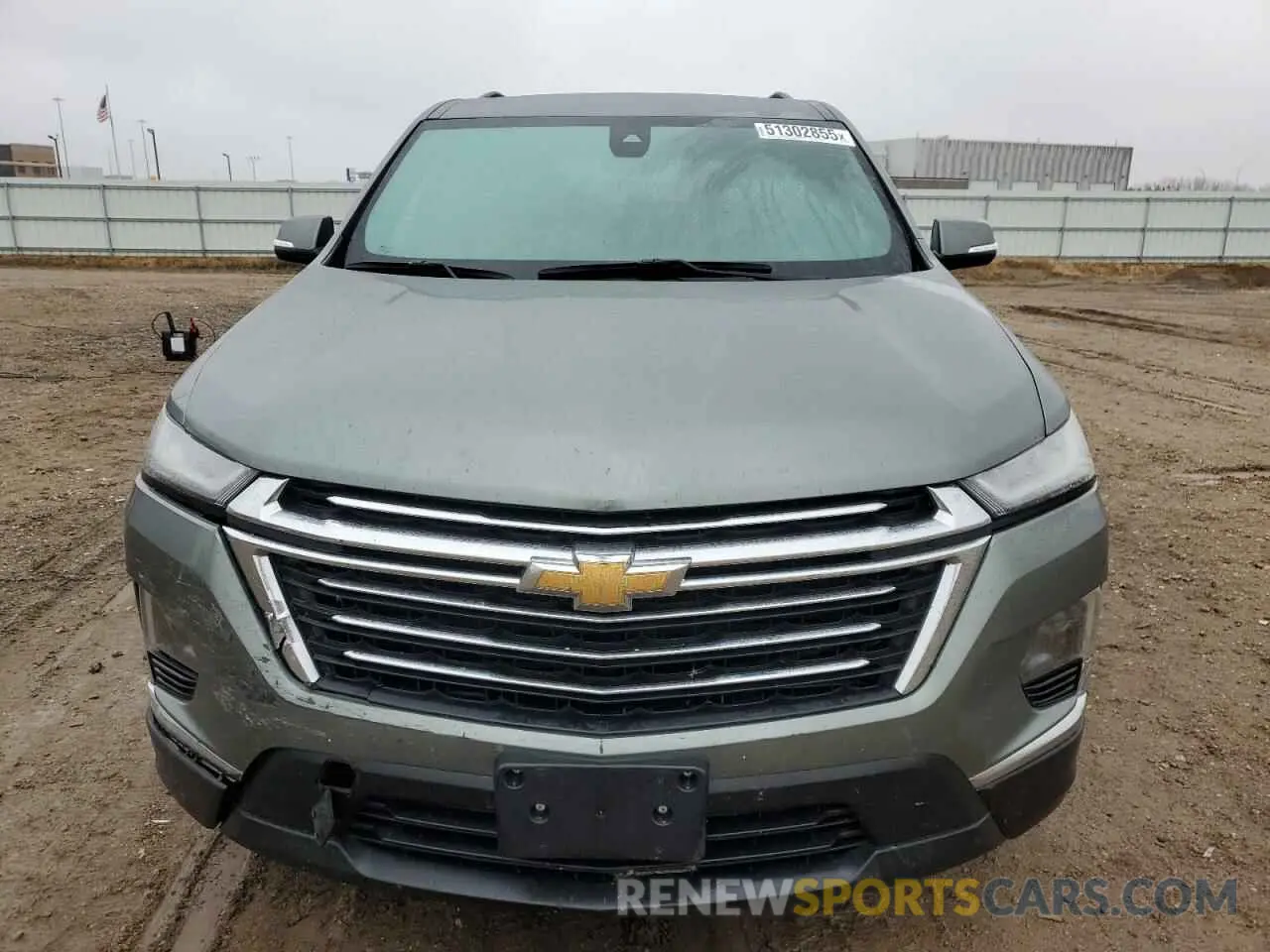 5 Photograph of a damaged car 1GNEVHKW2PJ123866 CHEVROLET TRAVERSE 2023