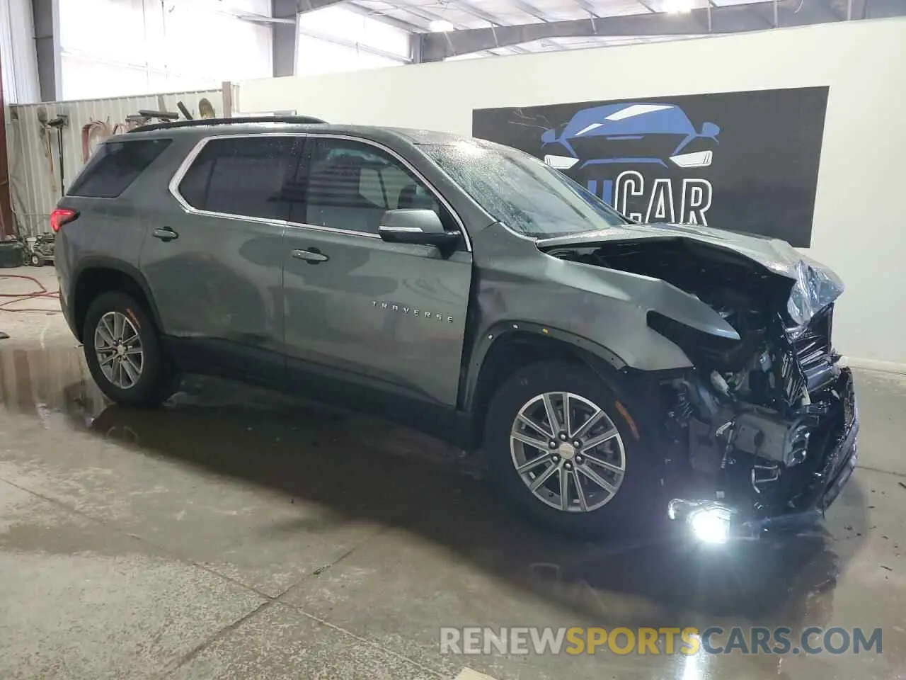 4 Photograph of a damaged car 1GNEVHKW4PJ231163 CHEVROLET TRAVERSE 2023