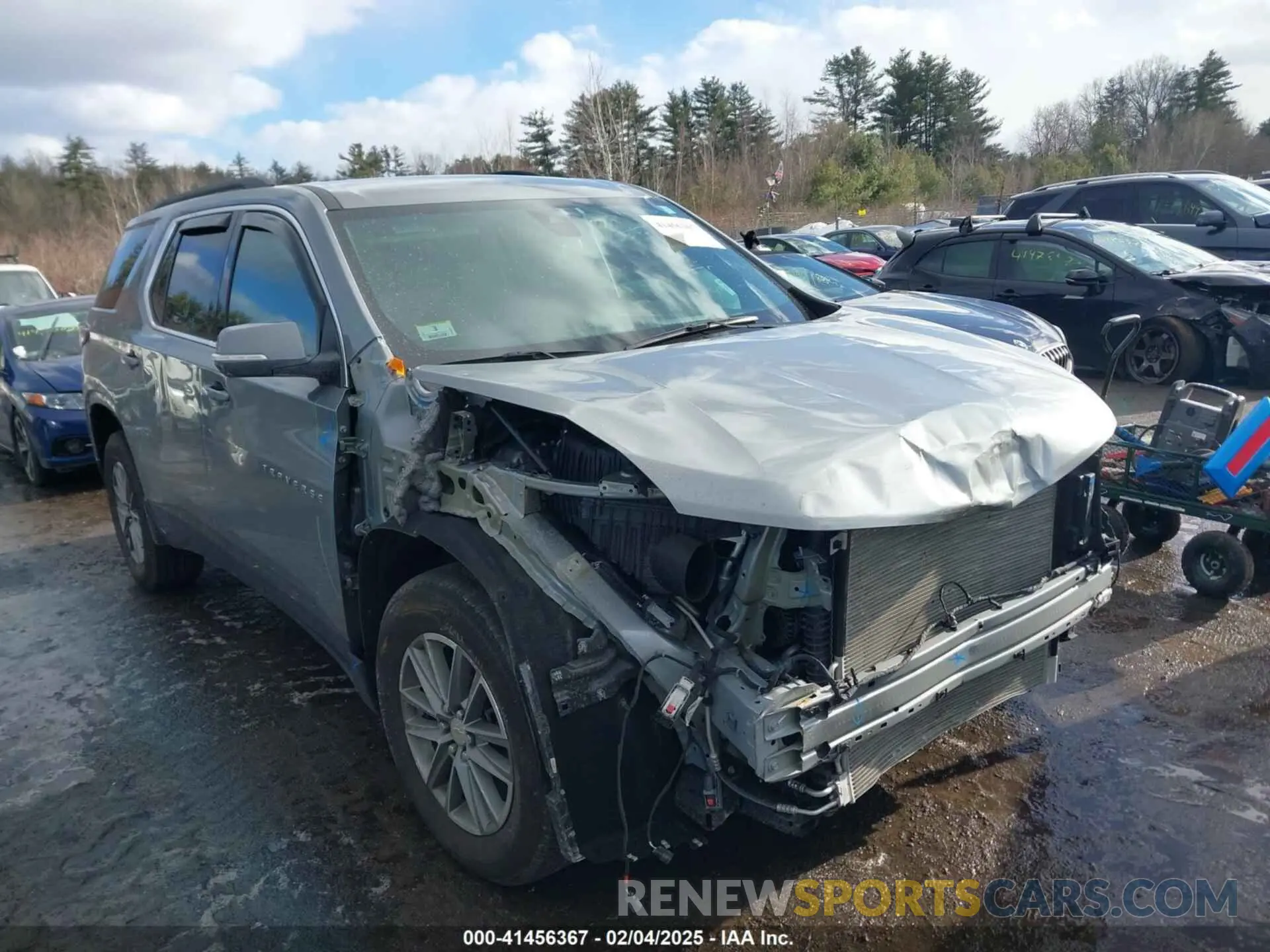 12 Photograph of a damaged car 1GNEVHKW8PJ215256 CHEVROLET TRAVERSE 2023