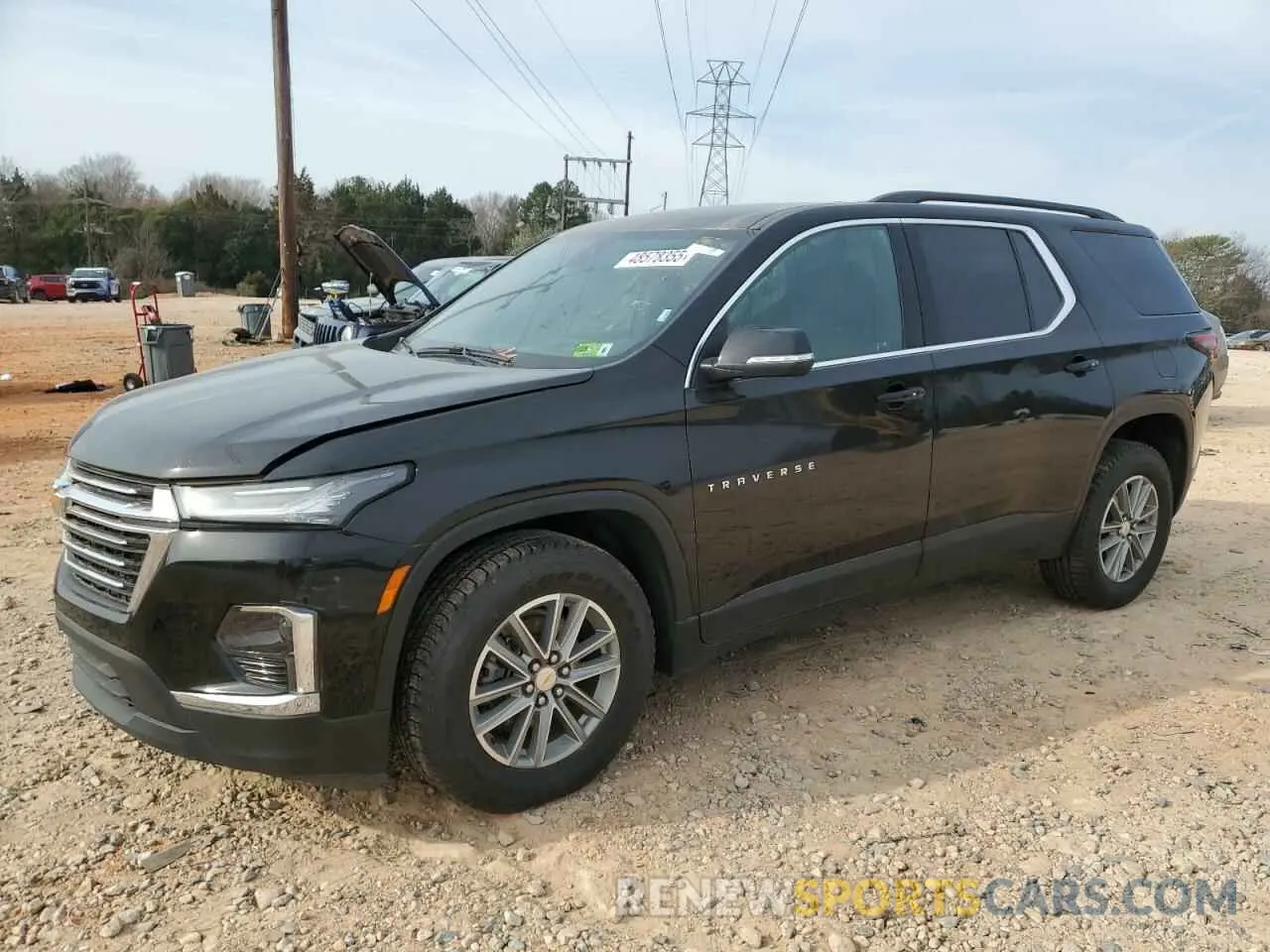 1 Фотография поврежденного автомобиля 1GNEVHKWXPJ282778 CHEVROLET TRAVERSE 2023