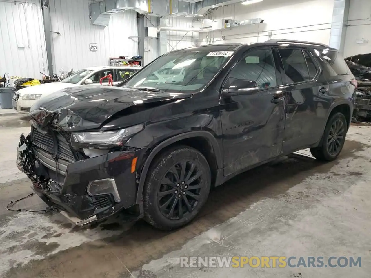 1 Photograph of a damaged car 1GNEVJKW0PJ267830 CHEVROLET TRAVERSE 2023
