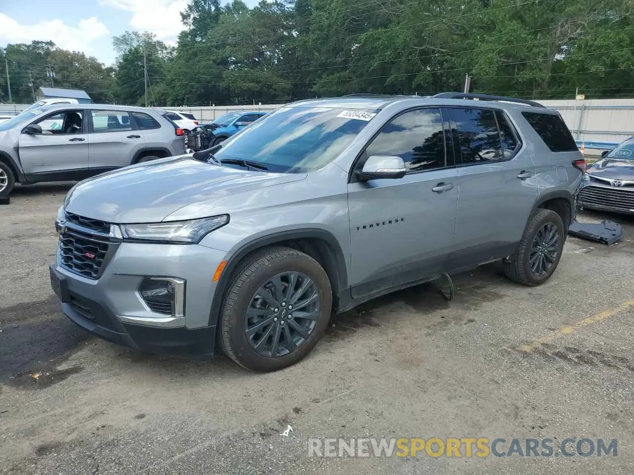1 Photograph of a damaged car 1GNEVJKW3PJ339894 CHEVROLET TRAVERSE 2023