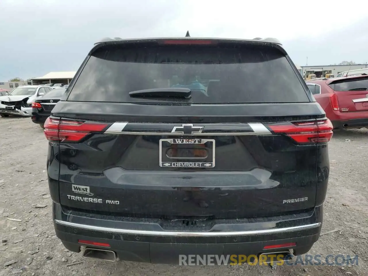 6 Фотография поврежденного автомобиля 1GNEVKKW1PJ255479 CHEVROLET TRAVERSE 2023