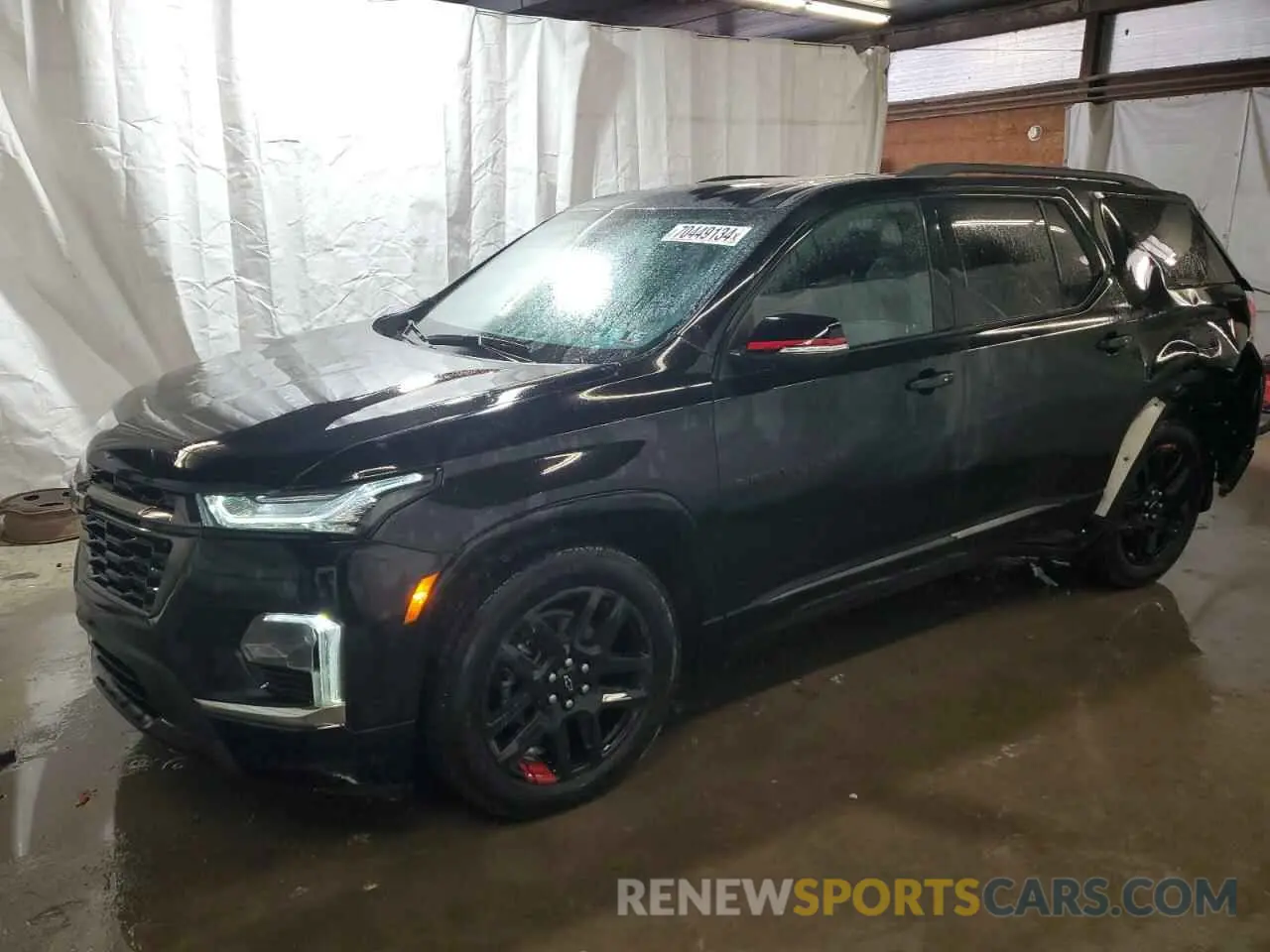 1 Photograph of a damaged car 1GNEVKKW3PJ239767 CHEVROLET TRAVERSE 2023