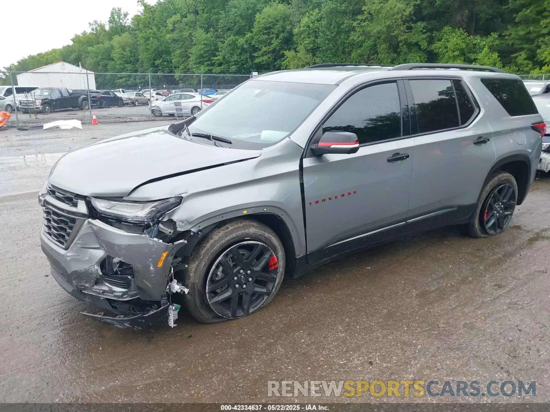2 Photograph of a damaged car 1GNEVKKW5PJ130999 CHEVROLET TRAVERSE 2023