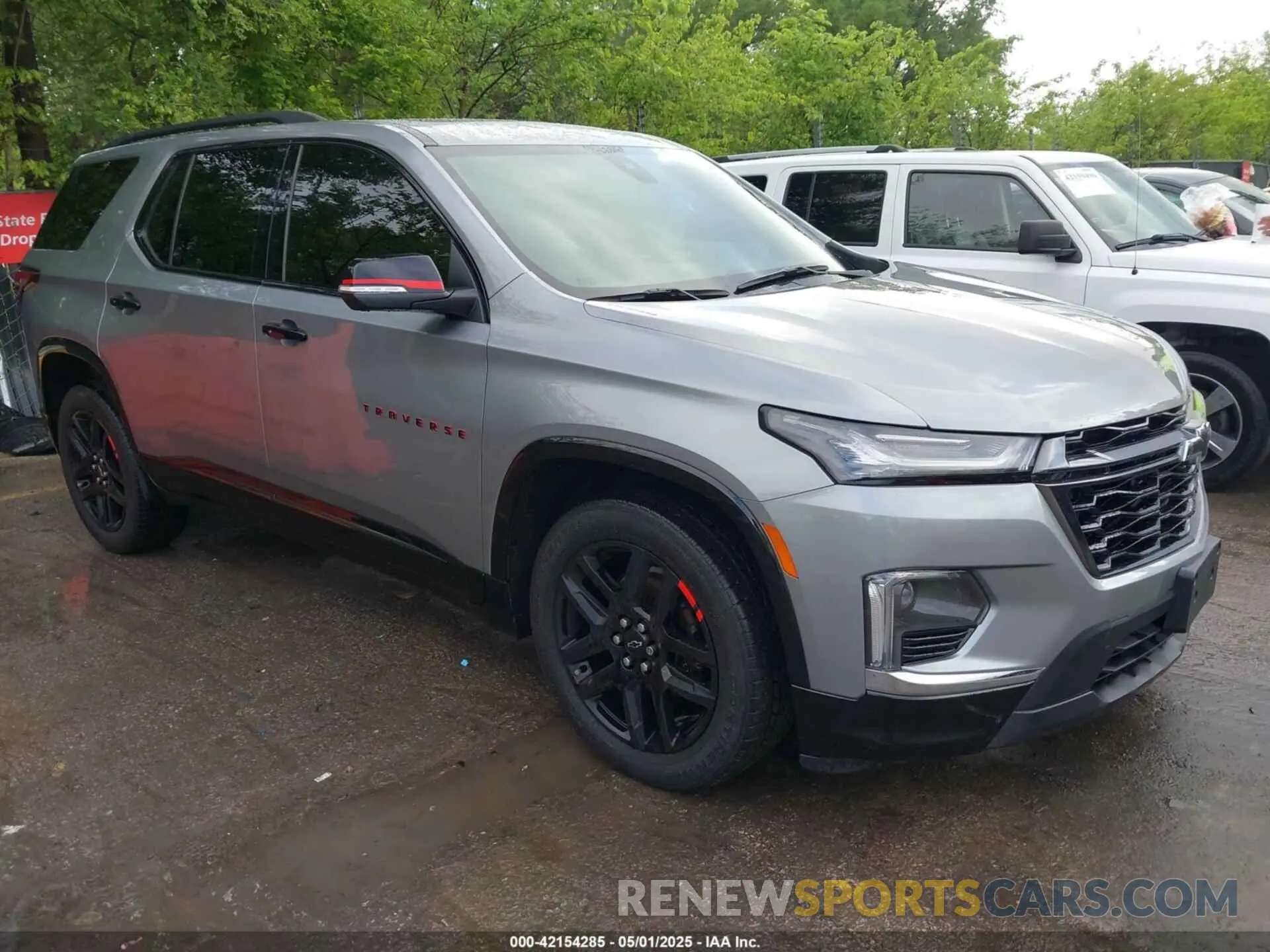 1 Photograph of a damaged car 1GNEVKKW6PJ162568 CHEVROLET TRAVERSE 2023