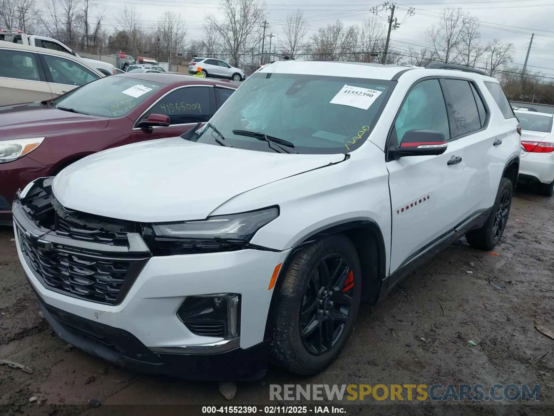 2 Photograph of a damaged car 1GNEVKKW6PJ314896 CHEVROLET TRAVERSE 2023