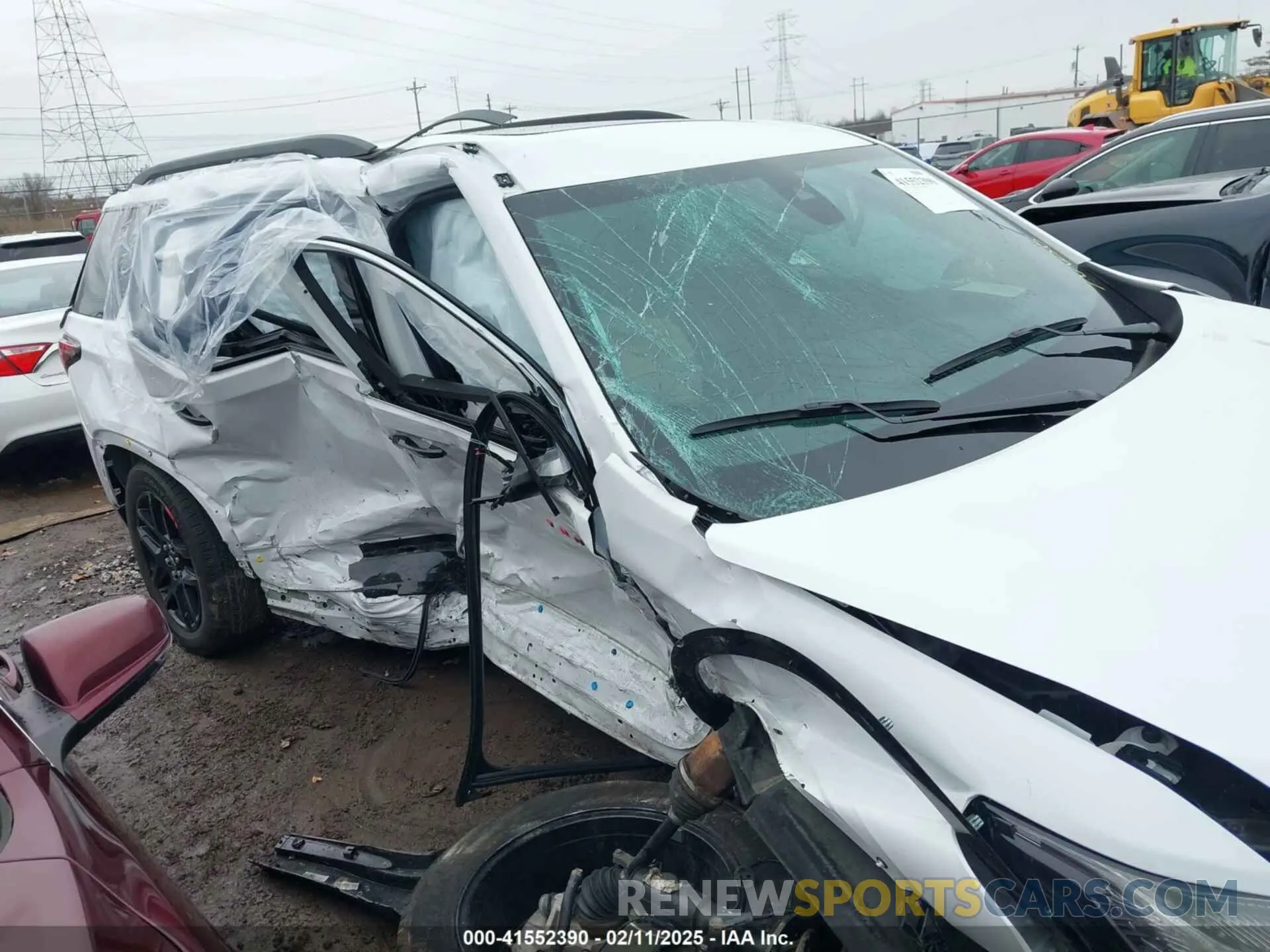 6 Photograph of a damaged car 1GNEVKKW6PJ314896 CHEVROLET TRAVERSE 2023