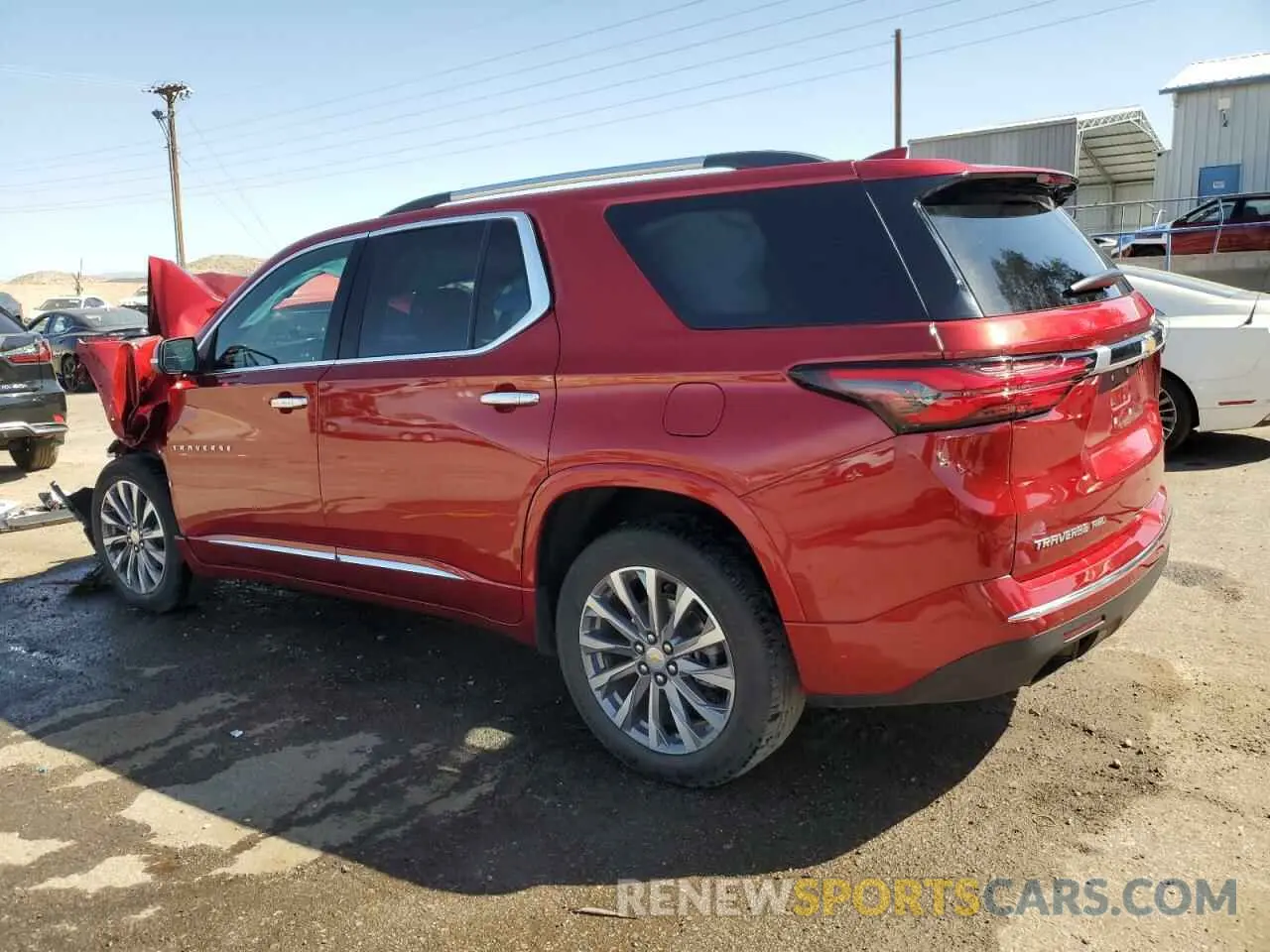 2 Photograph of a damaged car 1GNEVKKWXPJ136622 CHEVROLET TRAVERSE 2023