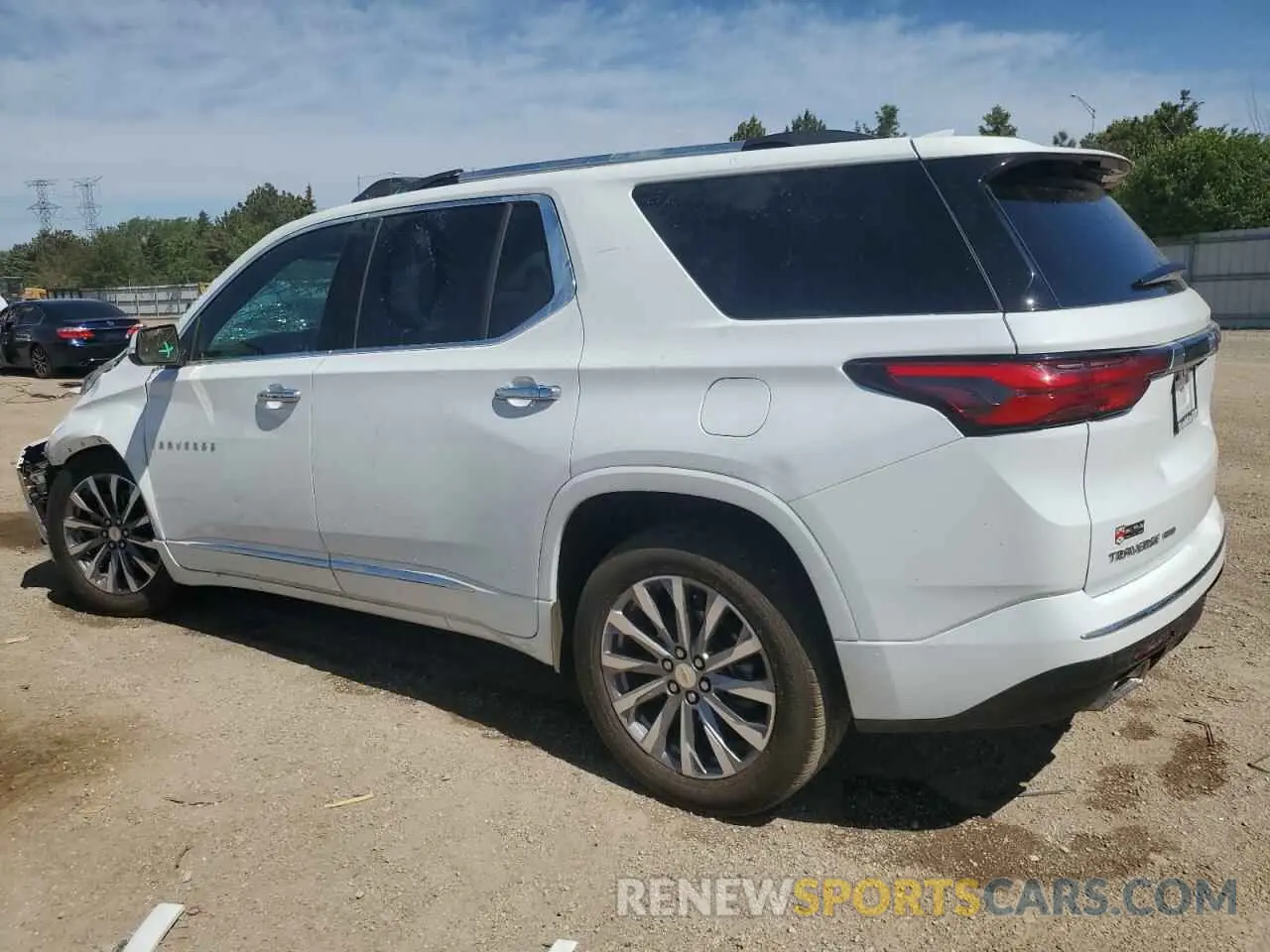 2 Photograph of a damaged car 1GNEVKKWXPJ181060 CHEVROLET TRAVERSE 2023